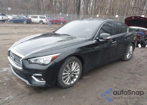 2021 Infiniti Q50 z USA, uszkodzony, nr VIN JN1EV7BP3MM707072